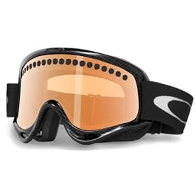 Oakley O Frame Snow Oo7010 True Carbon Fiber Frame/Persimmon (Dual Lexan) Lens Plastic Sunglasses