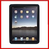 Black Silicone Case / Cover for use with New Apple iPad Tablet 16GB 32GB 64GB PLUS Free screen protector for apple ipad