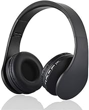 Sunvito 4 in 1 Faltbare Bluetooth 3.0 Kopfh&ouml;rer mit MP3 Player, FM Radio, Wired Headset mit Mikrofon Over-Ear-Stereo-Headset f&uuml;r iPhone, Samsung, iPod, Android, Laptops, PC