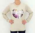 Tan Stream Long Sleeve Tee