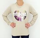 Tan Stream Long Sleeve Tee