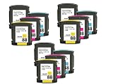 GTS Value Combo: Remanufactured Replacement Ink Cartridges for Hewlett Packard (HP) 88XL High Yield 12 Pack Set 41yVeQ4vv1L. SL160 GTS Value Combo: Remanufactured Replacement Ink Cartridges for Hewlett Packard (HP) 88XL High Yield 12 Pack Set