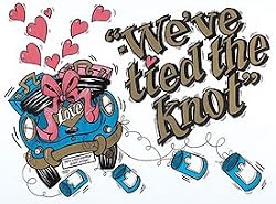 Weddingstar 1006 Light Hearted Car Decoration