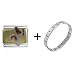 Toy Fox Terrier Italian Charm Bracelet