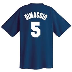 Joe DiMaggio New York Yankees Cooperstown Name and Number T-Shirt