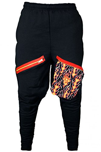 Chachimomma Men's Pants I Am Fire