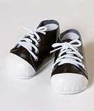 Black/White Tennis Shoes 2010 Adora doll shoes