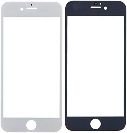 iPhone 6 4.7" Touchscreen (LCD Digitizer not Included), YVBOX Original OEM Front Outer Glass Lens Touch Screen Panel Replacement Part for Apple iPhone 6 4.7 inch - White