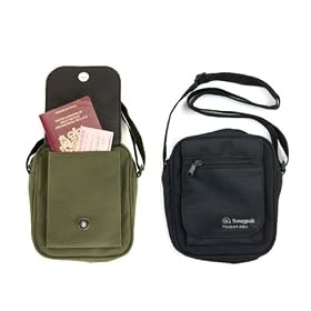 Snugpak Passport Delux Organiser Bag, Black