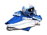 Detroit Lions Youth NFL Team Helmet and Uniform Set (Medium)