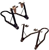Review Bike It  / MotoGP Motorcycle Universal Front & Rear Track & Paddock Stand Set