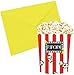 iscream Snack Shack Pack of 8 Popcorn Shaped and Scented Notecards with Envelopes