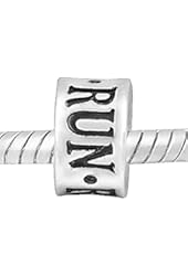 European Run Charm Bead Spacer for Snake Chain Charm Bracelet