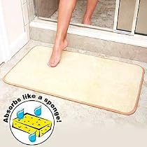 MICROFIBER ABSORBING BATHMAT