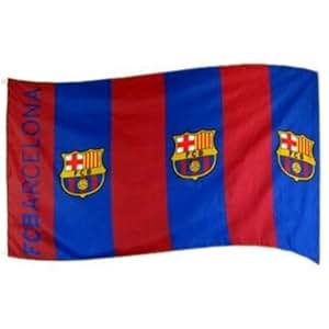 FC Barcelona Flag striped 152x91: Amazon.co.uk: Sports & Outdoors