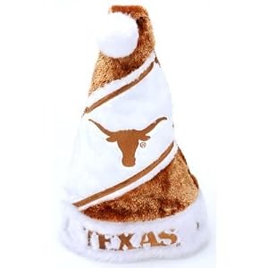 Amazon.com: Texas Longhorns Santa Claus Christmas Hat - NCAA College Athletics: Sports & Outdoors