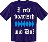 Eigenschaften Shirt Zauber / Shirt Zauber Fun T-Shirt - I red' boarisch... - XXL