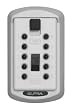 Kidde AccessPoint 001413 KeySafe Original 2-Key Slimline Pushbutton Combination Key Box, White