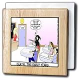 Grim Reaper The Early Years - 6 Inch Tile Napkin Holder