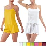 Soft Cotton Sleepwear Pajamas Set - Lightweight Breathable Fabric