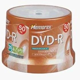 Memorex 4.7Gb 16x DVD-R (50-Pack Spindle) by Memorex