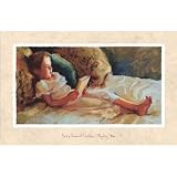 Reading Time by Nancy Seamons Crookston 34.00X22.00. Art Poster Print