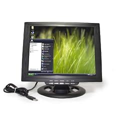 Faytech FT0121TMS 30,7 cm (12,1 Zoll) TFT-Monitor (VGA, TouchScreen, 15ms Reaktionszeit) silber