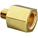 Parker Brass Pipe Fitting, Reducing Adapter, NPT Female X NPT Male