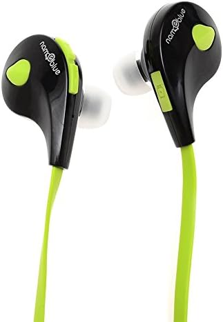 Aizbo Wireless Bluetooth Stereo Qy7 Sports/running/exercise/gym Headsets Earbuds Headphones Microphone for Iphone 6 5s 5c 4s 4, Ipad 2 3 4 New Ipad,ipod,android, Samsung Galaxy,smart Phones Bluetooth Device(black/green)