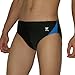 Mens TYR Soft & Comfortable Dri-FIT Bikini Brief Swimwear / Swim Trunks - Black (Size: 36)