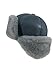 Zavelio Men's Shearling Sheepskin 6 Panel Russian Ushanka Fur Hat