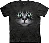 The Mountain Emerald Eyes Cat Face Adult Tee T-shirt