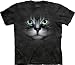 The Mountain Emerald Eyes Cat Face Adult Tee T-shirt