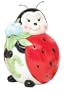 Adorable Ladybug Cookie Jar/Food Storage For Kitchen Decor And Collections