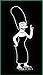 Marge Simpson Simpsons Family Car Window Sticker Decal