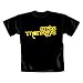 Yellow Logo - T-Shirt Black (S)