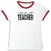T-Shirt Ringer Woman White  I Can Be You Haitian Creole Teacher  Languaje