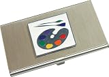 Artist Palette Business Card Holder / Case
