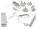 Electronics : U-Bop 7 Piece World Charge and Sound Kit for the Apple iPod (World Mains Charger , White ROHS Certified