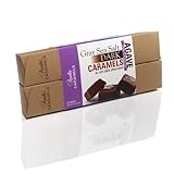12 Pcs Gray Sea Salt Caramels in Dark Chocolate, 5.6 ounces