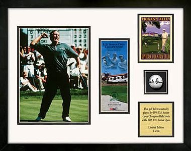 Buy Hale Irwin - Hale Irwin Used & Signed '98 Senior Open Ball by Pro Tour Memorabilia