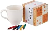 レインボーキット 和マグ (絵やメッセージを書いて電子レンジで数分温めるだけで簡単に出来ます) SAN1771