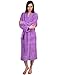 TowelSelections Women's Soft Plush Robe Fleece Kimono Spa Bathrobe Small/Medium Lupine