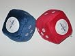 WASHINGTON CAPITALS Team Logo Pair of FUZZY DICE