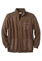 KingSize Big & Tall Front Zip Sweater