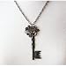 Antique Style Key Gear Necklace