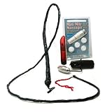 Fetish Fantasy Bondage Gear 6 Foot Black Leather Whip Adult Sex Toy Kit