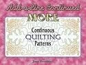 Add-A-Line Continued: More Continuous Quilting Patterns