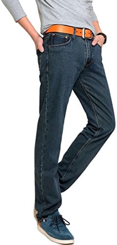 LEMJ Men's Stylish Relax Fit Casual Washed Denim Jeans Plus Size-31