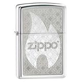 Zippo High Polish Hidden Flame Chrome Lighter